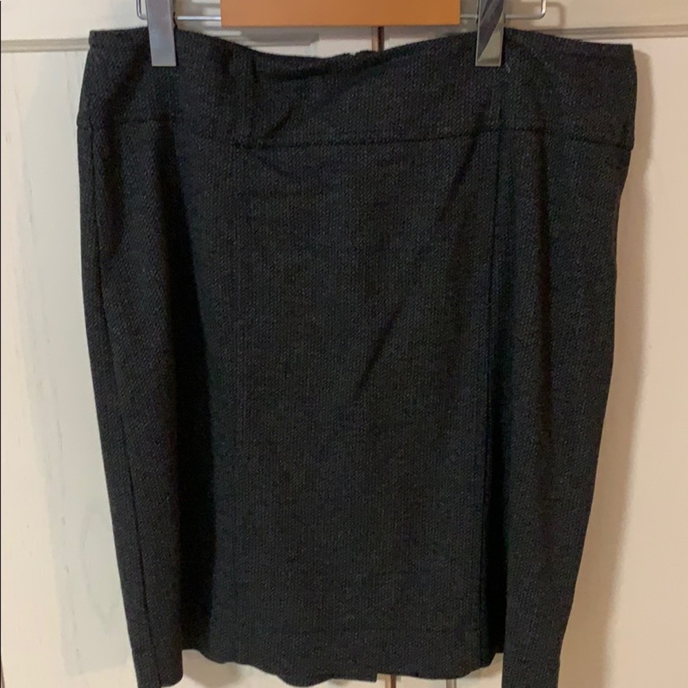 Grey and black skirt